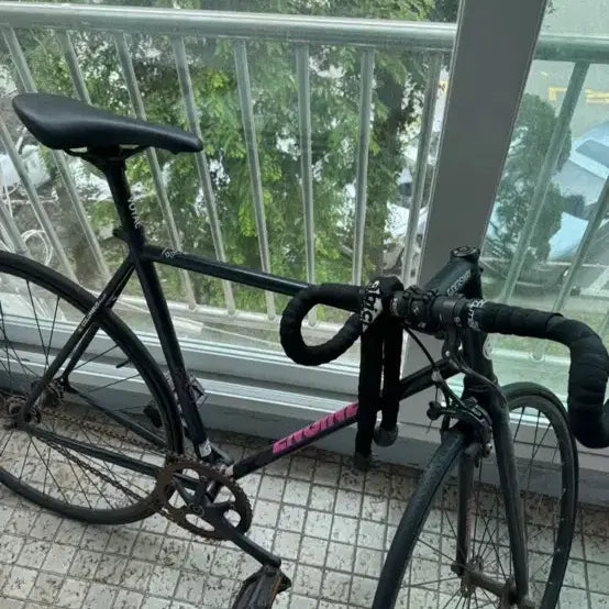 [BUNJANG] Engine 11 Criterion Fixed Gear Bicycle - Black / 엔진11 크리테리움 픽시 블랙