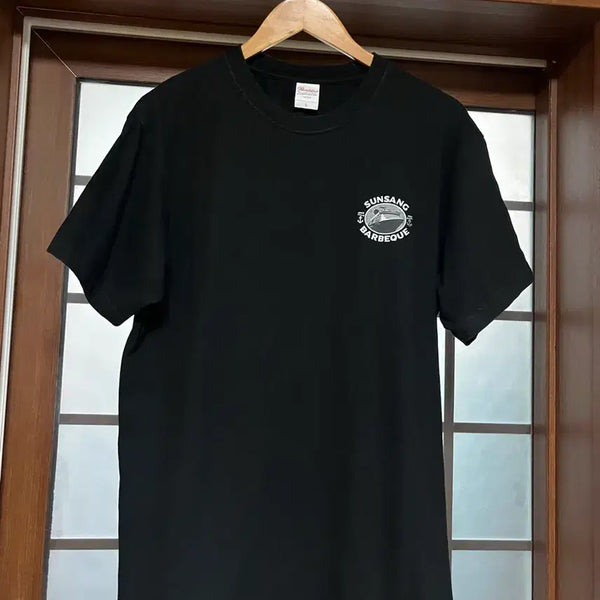 [BUNJANG] Printstar Simple Logo Short Sleeve T-Shirt Black L / 심플 로고 반팔티 L