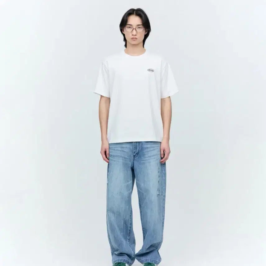 [BUNJANG] mmlg Short Sleeve T-Shirt White M / [새상품,M] mmlg 반팔