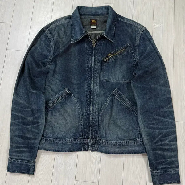 [BUNJANG] RRL Leighton Indigo Denim Jacket M / RRL 레이튼 인디고 데님 자켓 M