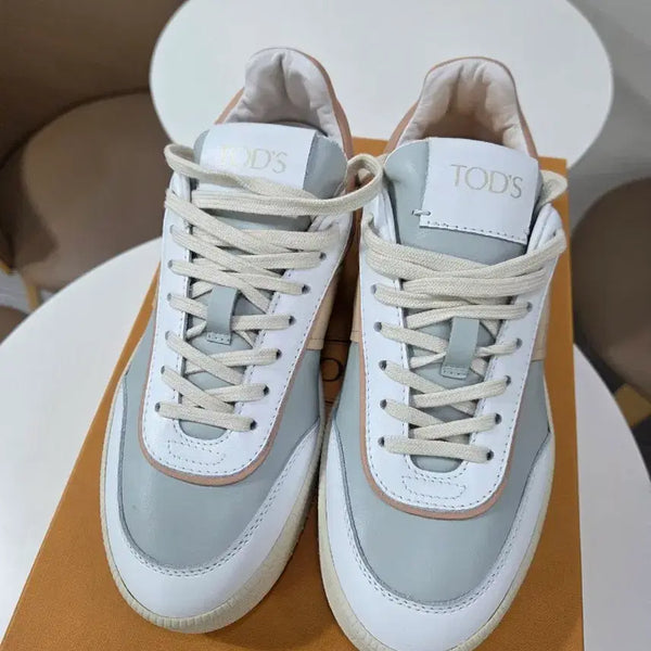 [BUNJANG] Tod's Casetta Leather Platform Sneakers / 토즈(Tod's)의 대표적인 스니커즈  카세타 레더 플랫폼 스니커즈