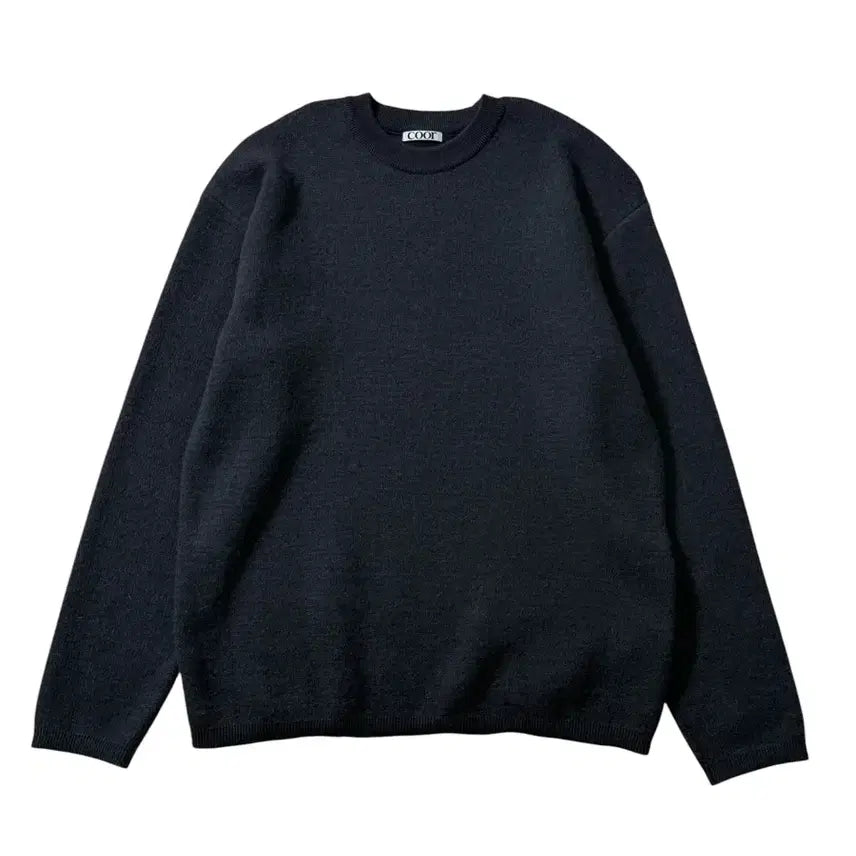 [BUNJANG] Coar Wool Blend Round Knit / 쿠어 울 블렌드 라운드 니트