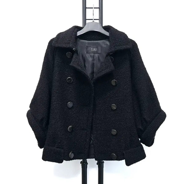 [BUNJANG] TIME Textured Jacket Black / 정품 타임 TIME 텍스쳐드 자켓 블랙