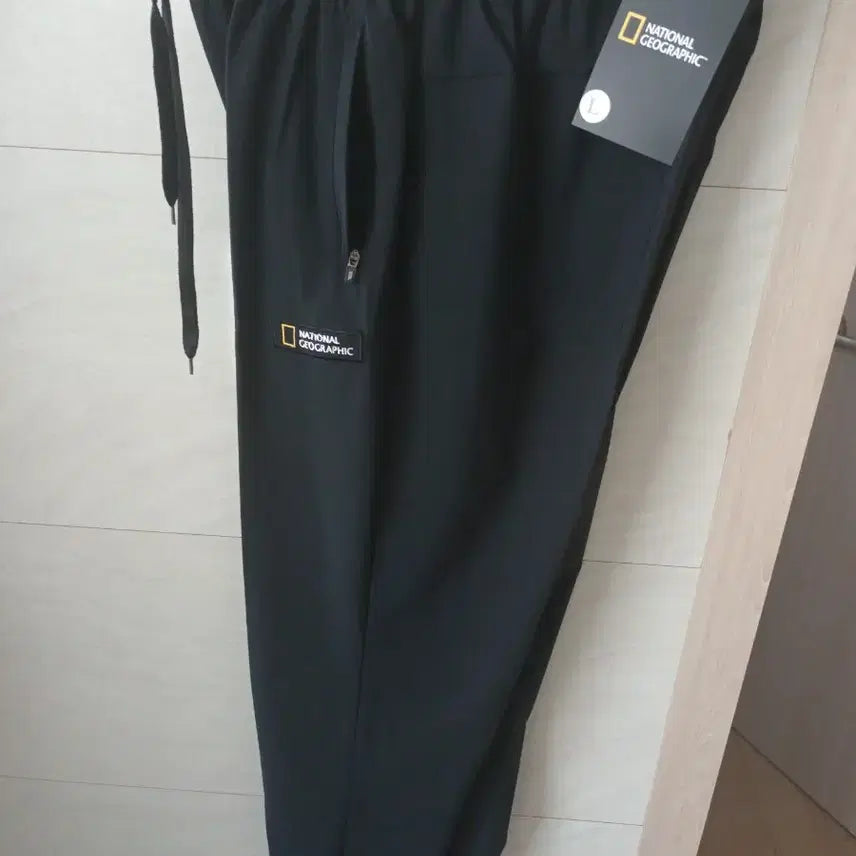 [BUNJANG] National Geographic Functional Cooling Pants L Black / 내셔널지오그래픽 기능성 냉감팬츠 L 신상품 블랙