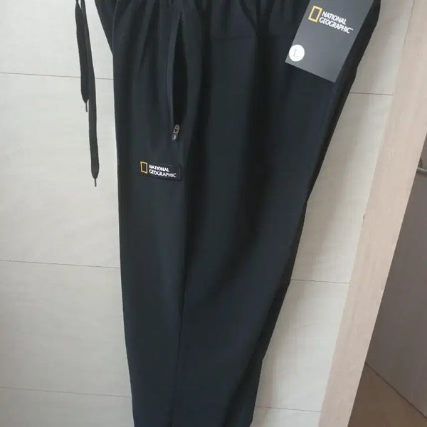 [BUNJANG] National Geographic Functional Cooling Pants L Black / 내셔널지오그래픽 기능성 냉감팬츠 L 신상품 블랙