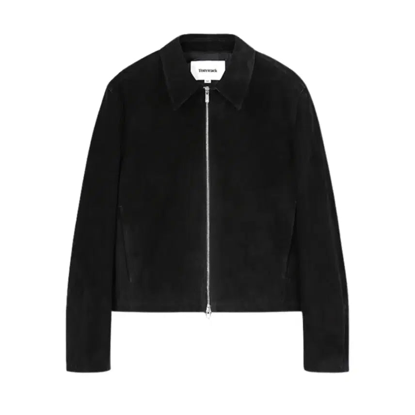 [BUNJANG] Tonywack Suede Zipper Blouson Jacket Black XL / (XL) 토니웩 스웨이드 지퍼 블루종 자켓 블랙