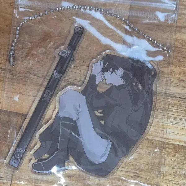 [BUNJANG] Hwasan Gwihwan Cheongmyeong In My Bag Acrylic Keyring & Plum Blossom Badge Bundle / 화산귀환 청명인마이백 아크릴 키링 매화뱃지 일괄