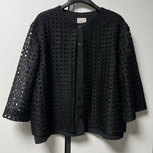[BUNJANG] Luxury Punching Detail Jacket / 고급 펀칭 럭셔리 자켓