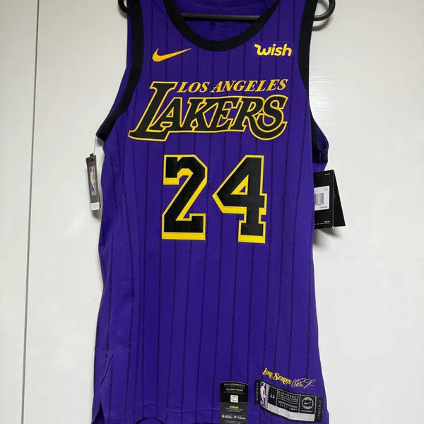 [BUNJANG] Nike NBA Los Angeles Lakers Authentic Jersey (Tyga Custom) / (44 M)나이키 NBA LA레이커스 어센틱 정품 저지 타이가 커스텀
