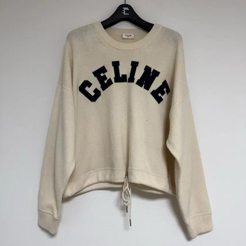 [BUNJANG] Celine Cashmere Knit Ivory / 셀린느 캐시미어 니트