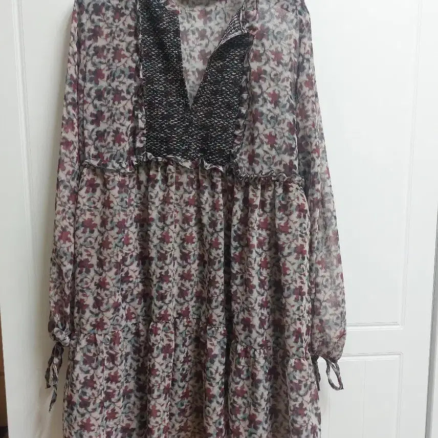 [BUNJANG] Zara Ethnic Pattern Midi Dress / 자라 에스닉 패턴 원피스