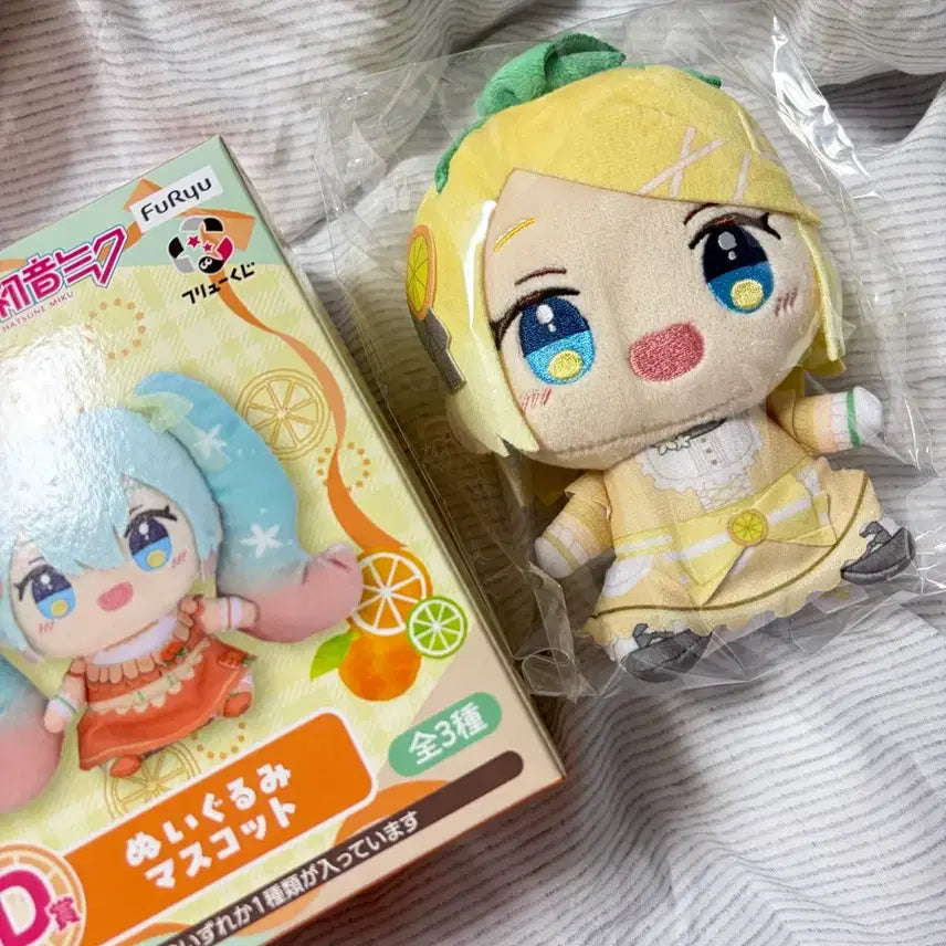 [BUNJANG] Citrus Miku Rin Nui Plush / 시트러스 미쿠 린 누이