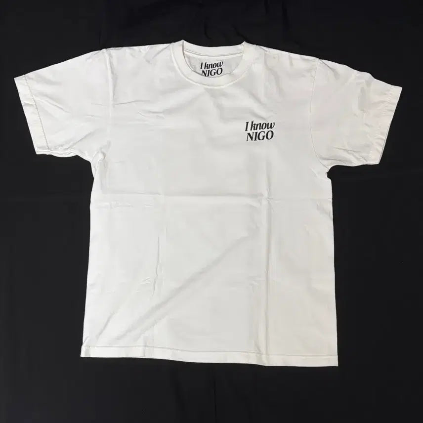[BUNJANG] Human Made I Know Nigo T-Shirt White M / NIGO 니고(휴먼메이드) I Know NIGO 티셔츠 화이트 M