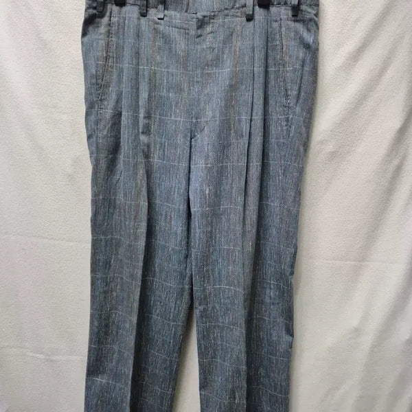 [BUNJANG] Check Pattern Men's Cotton Pants Size 34 / 체크 패턴 남자 바지34 개당