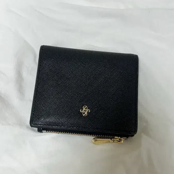 [BUNJANG] Pierre Cardin Black Bi-fold Wallet / 피에르가르뎅 블랙 반지갑
