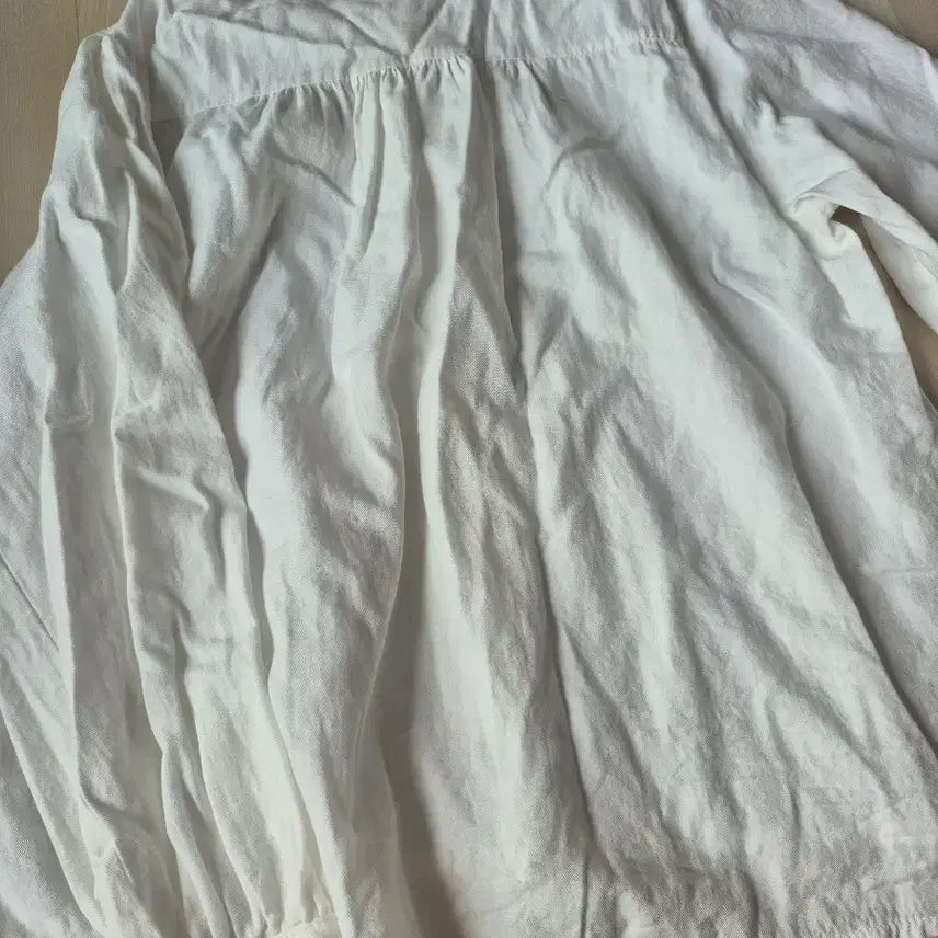 [BUNJANG] White Frill Shirt / 화이트 프릴 셔츠