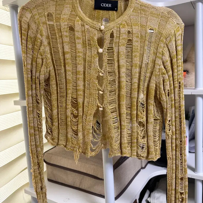 [BUNJANG] SIDER Vintage Grunge Cardigan / 사이더 빈티지 그런지 가디건