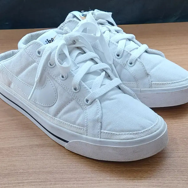 [BUNJANG] Nike Court Legacy Mule White (245) / 나이키 245 코트레거시 뮬. WH. A.