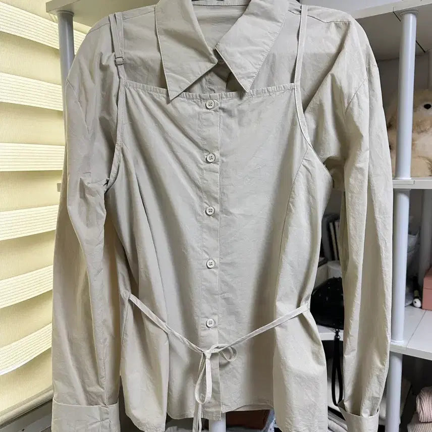 [BUNJANG] Beige Shirt / (새제품) 베이지색 셔츠