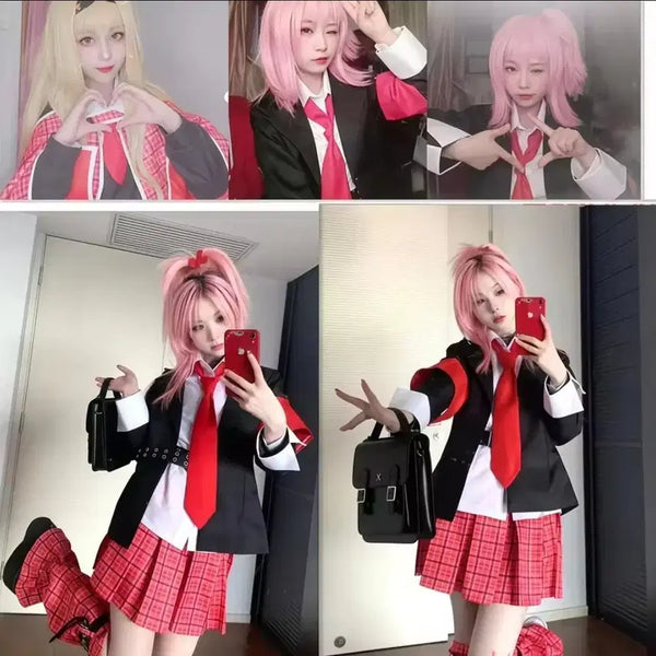 [BUNJANG] Shugo Chara! Amutei School Uniform Cosplay Costume / 캐캐체 아무 교복 코스프레 판매 (캐릭캐릭체인지 졸업사진)