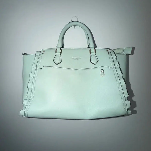 [BUNJANG] [& chouette] Mint Clear Pocket Tote Bag / Ita Bag / [& chouette] 앤슈에뜨 민트 클리어 포켓 토트백 이타백 양지뢰
