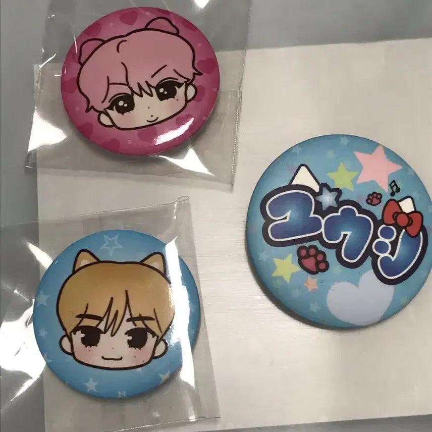 [BUNJANG] NCT WISH Yushi Sakuya Pin Button / 엔시티 위시 유우시 사쿠야 핀버튼 핀뱃지