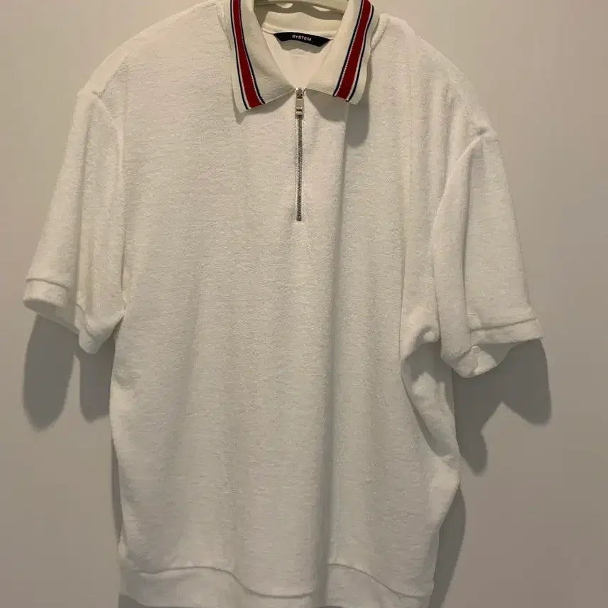 [BUNJANG] System Homme Terry Short-Sleeve Polo Shirt Size 100 / 시스템 옴므 테리 소재 반팔 카라티 100