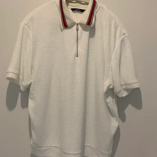 [BUNJANG] System Homme Terry Short-Sleeve Polo Shirt Size 100 / 시스템 옴므 테리 소재 반팔 카라티 100