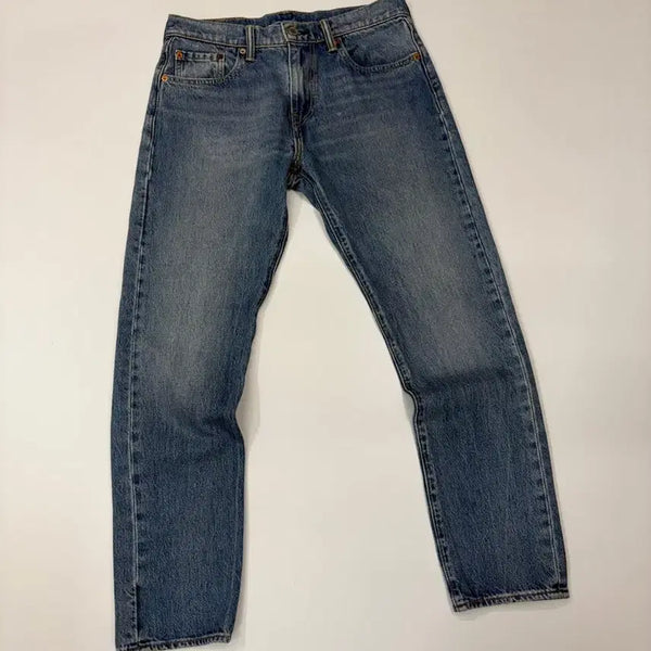 [BUNJANG] Levi's 502 Regular Tapered Mid-Wash Denim Pants / (30) LEVIS 리바이스 502 레귤러 테이퍼드 중청 데님 팬츠