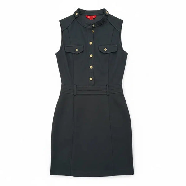 [BUNJANG] Elle Women's Sleeveless Dress Navy (Recommended Size 55) / 여성55추천/ 엘르 여성 민소매 원피스 네이비