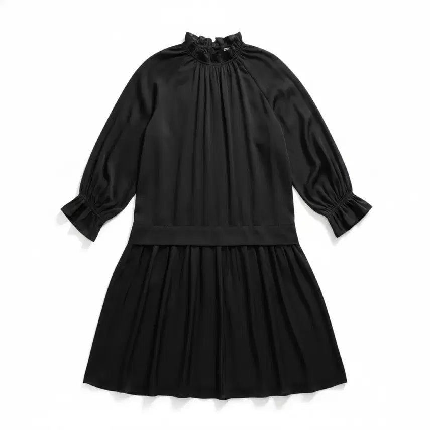 [BUNJANG] Norita Frill Neck Long Dress Women's / 여성F/ norita 프릴 넥 롱 원피스