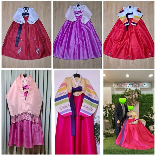 [BUNJANG] Luxury Hanbok Set - Various Designs & Colors / 고급스럽고 예쁜 한복
