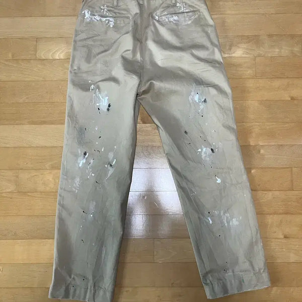 [BUNJANG] SEW Officer Chino Pants / Sew 페인팅 오피서 치노 팬츠