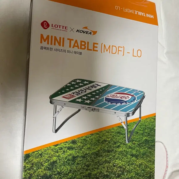 [BUNJANG] Lotte X Kovea Collaboration Mini Table (Chilsung Cider Design) / 롯데 코베아 미니 테이블/칠성사이다테이블