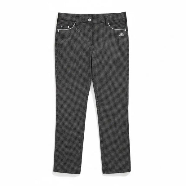 [BUNJANG] Adidas Women's Golf Pants Checked Pattern Summer / 여성29/ 아디다스 골프 바지 체크 무늬 여름용