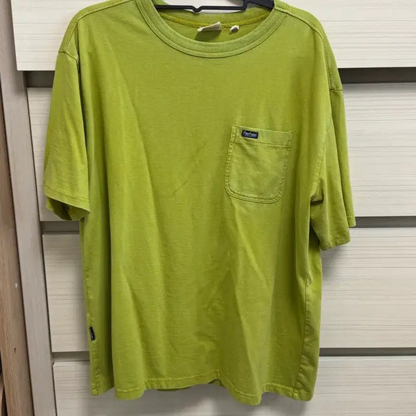 [BUNJANG] Penfield Washed Basic Pocket T-Shirt M (Light Green) / 펜필드 워시드 베이직 포켓 반팔 M (라이트그린)