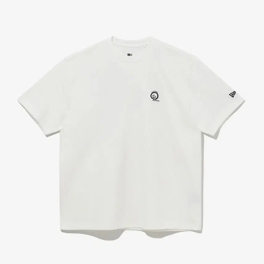 [BUNJANG] New Era x Stone Rock Painting T-Shirt White XL / 뉴에라 X 스톤락 페인팅 티셔츠 화이트 XL