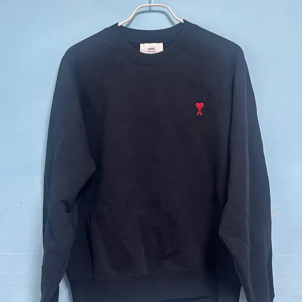 [BUNJANG] AMI Small Heart Logo Sweatshirt XL / 아미 스몰 하트 로고 맨투맨 XL 사이즈 판매합니다