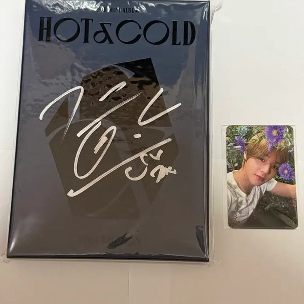 [BUNJANG] Park Jihoon Signed Album & POB Photocard Bundle Set / (안전결제o) 박지훈 미개봉 친필 싸인 앨범&특전 포토카드 포카 판매양도