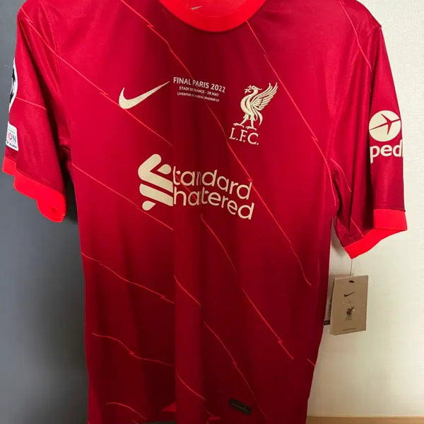 [BUNJANG] Liverpool 21/22 Home Jersey Arnold Champions League Final Limited Edition Size M / 21/22 리버풀 홈 유니폼 아놀드 M 챔스결승 한정판