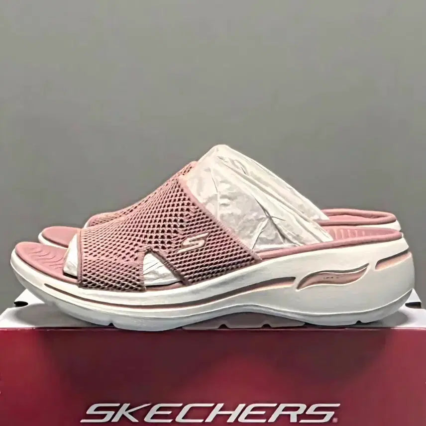 [BUNJANG] Skechers GoWalk Arch Fit Sandals Pink / 스케쳐스 고워크 아치핏 샌들 [새상품]