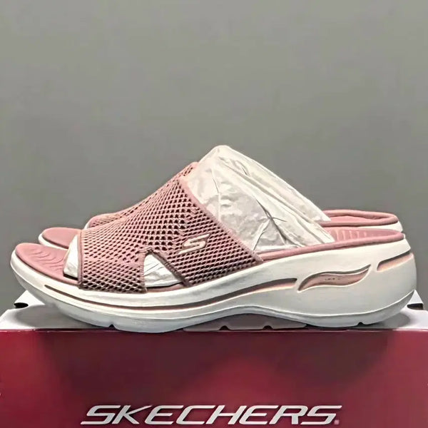 [BUNJANG] Skechers GoWalk Arch Fit Sandals Pink / 스케쳐스 고워크 아치핏 샌들 [새상품]