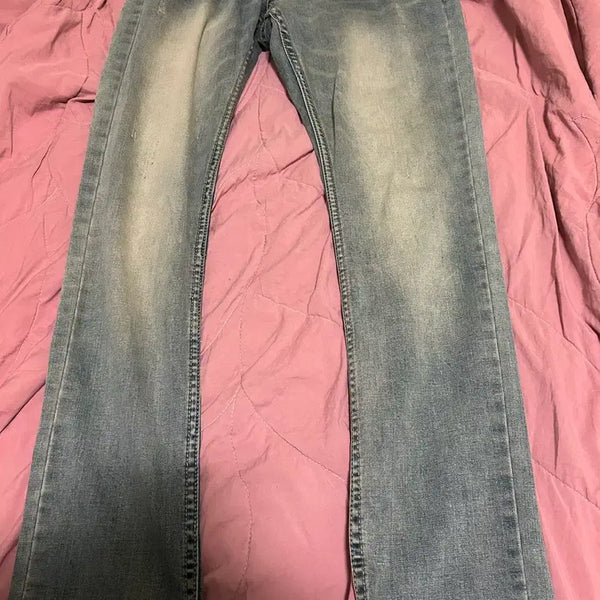 [BUNJANG] Slim Fit Washed Denim Pants / 슬림핏 워싱 데님 판매합니다.