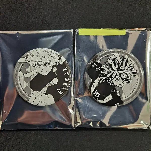 [BUNJANG] Tokyo Revengers Original Art Exhibition Can Badge Bundle Set - Takeomi Kazutora / 일괄) 도쿄리벤저스 도리벤 원화전 캔뱃지 타케미치 카즈토라