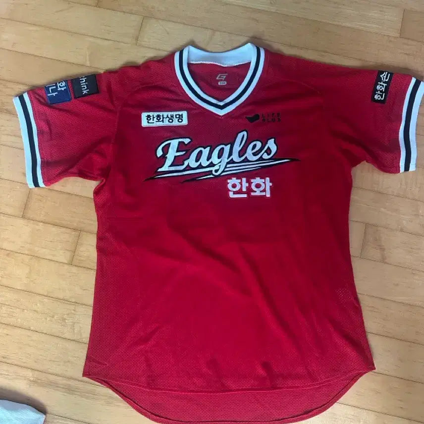 [BUNJANG] Hanwha Eagles Old Authentic Jersey Kim Tae-kyun Size 110 (2XL) / 한화이글스 올드 어센틱 유니폼 110 김태균