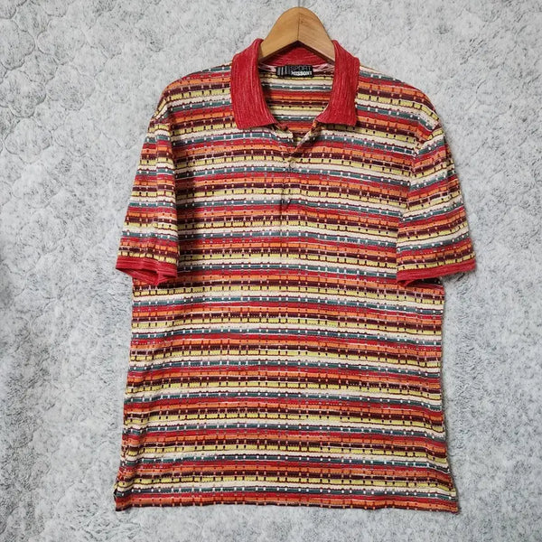 [BUNJANG] Missoni Sport Old School Short Sleeve Polo Shirt Size 52 / 58C [52] 미쏘니 스포츠 올드스쿨 반팔 카라티