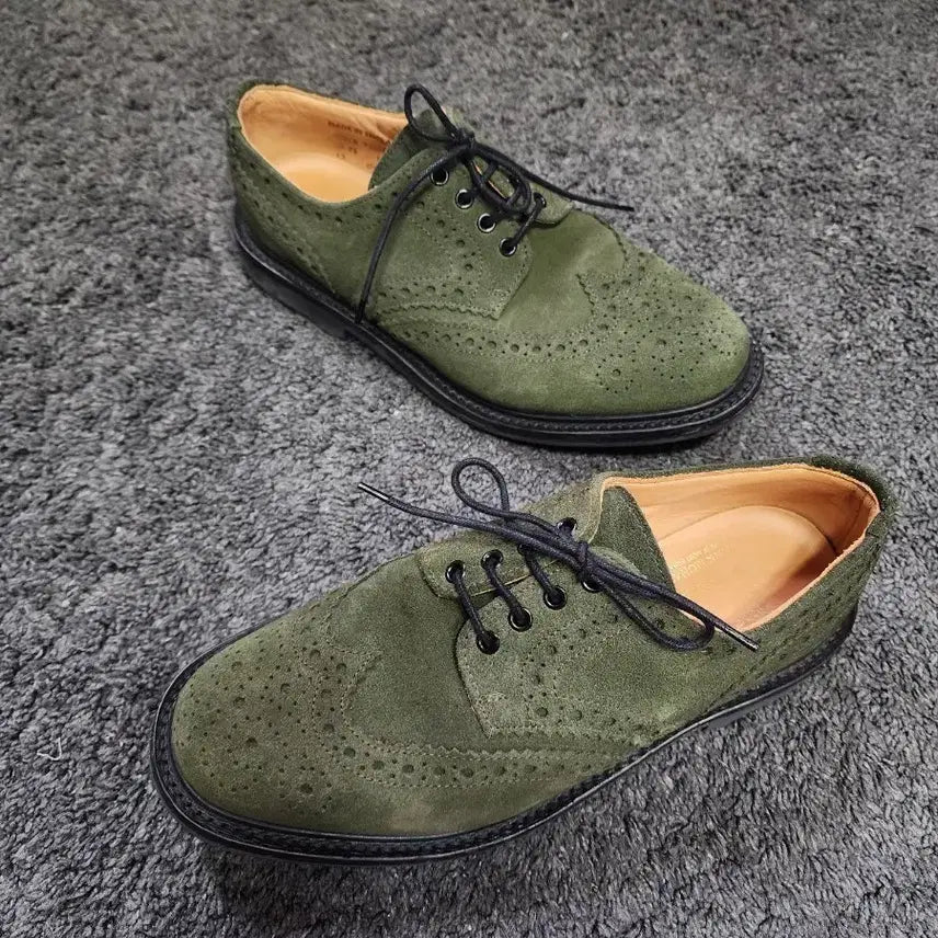 [BUNJANG] Mark McNairy Suede Wingtip Shoes Size 265 / 마크 맥네어리 영국 스웨이드 구두 265사이즈