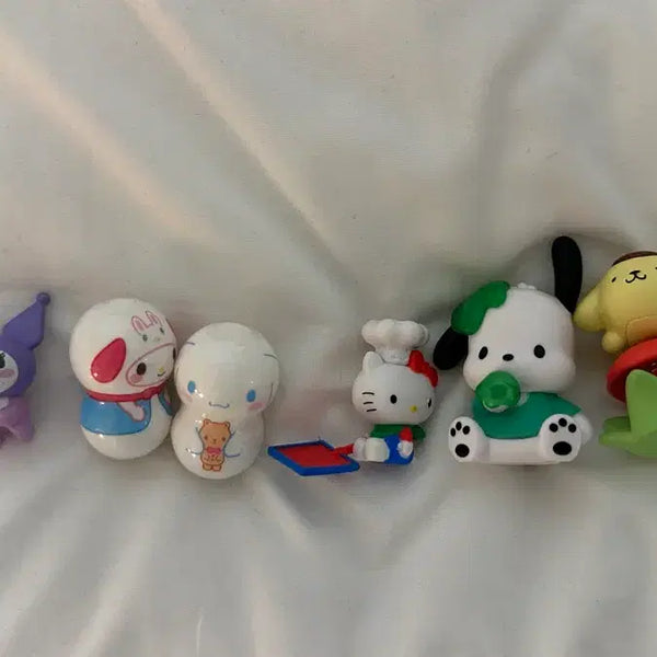 [BUNJANG] Sanrio Characters Figure Bundle Set / 산리오 캐릭터 피규어 일괄