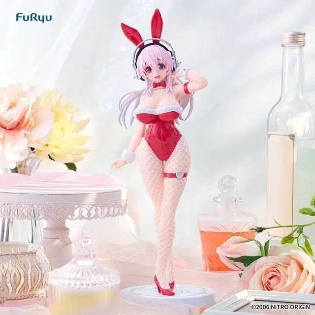 [BUNJANG] Furyu Super Sonico Bunny Girl Figure Red Version / (택포2.3)후류 슈퍼 소니코 버니걸 미소녀 피규어 레드버전