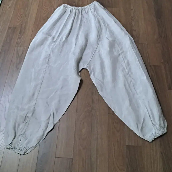[BUNJANG] Crepe Silk Wide Leg Pants / 인견 사폭 바지